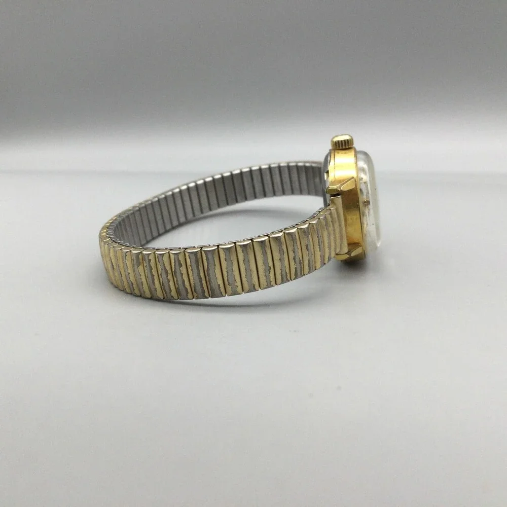 Vintage Omega Geneve 684 Automatic Womens Watch 21mm Gold Plated Date Swiss